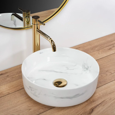 Умывальник Rea Sami Nature Marble U6606