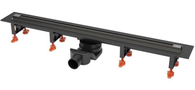 Душевой лоток Roxen Razor Gun Metal 80