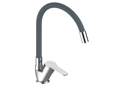 Смеситель для кухни с гибким изливом Voda Tide TD519G Смеситель для кухни с гибким изливом Voda Tide TD519G