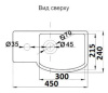 Умывальник CeramaLux 7947BR