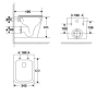 Унитаз WeltWasser Gelbach 043 GL-WT 10000011749 подвесной с сиденьем Микролифт