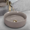 Умывальник Rea Sami Beige Shiny U6382