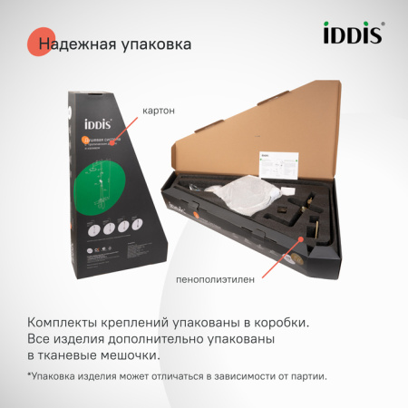 Душевая система Iddis Aiger AIGWT3Fi06
