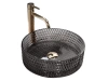Умывальник Rea Cristal Black U9671