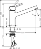 Смеситель Hansgrohe Talis 32857000