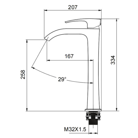 Смеситель Gappo G1007-89