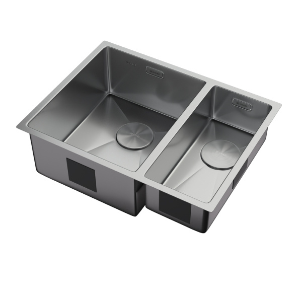 Кухонная мойка Zorg Zerox U/IF-R 60х45 Steel Кухонная мойка Zorg Zerox U/IF-R 60х45 Steel
