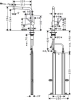Смеситель Hansgrohe Talis 72809670