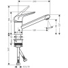Смеситель Hansgrohe Focus 71808000