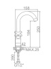 Смеситель Ledeme 1084-2