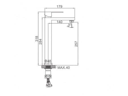 Смеситель Ledeme L71125
