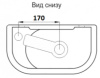 Умывальник CeramaLux 78204L