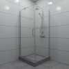 Душевой уголок Triton Терра Хром 90х90