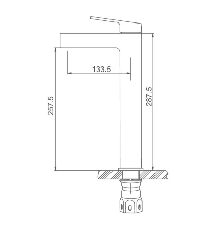 Смеситель Gappo G1099-83