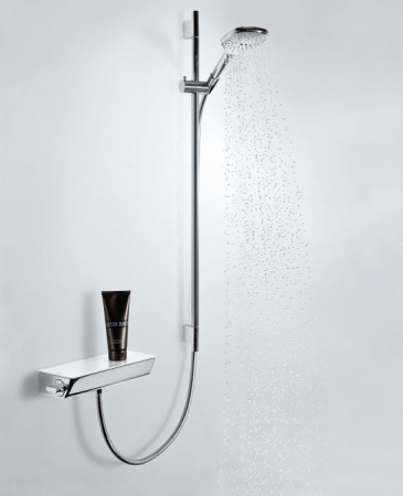Душевой гарнитур Hansgrohe Raindance Select E 3jet EcoSmart 26623000 с мыльницей