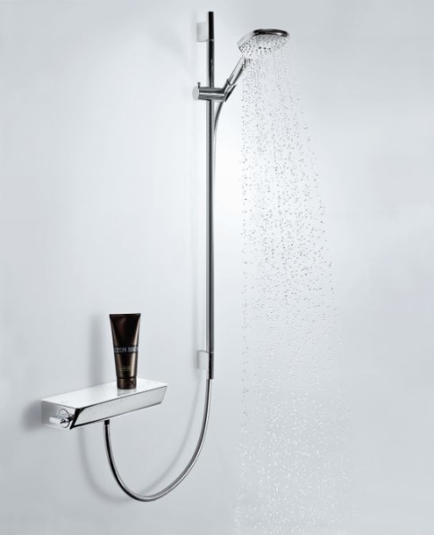 Душевой гарнитур Hansgrohe Raindance Select E 3jet EcoSmart 26623000 с мыльницей