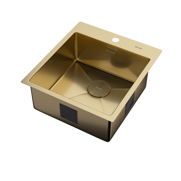 Кухонная мойка Zorg Zerox U/IF 45х50 PVD Gold Кухонная мойка Zorg Zerox U/IF 45х50 PVD Gold