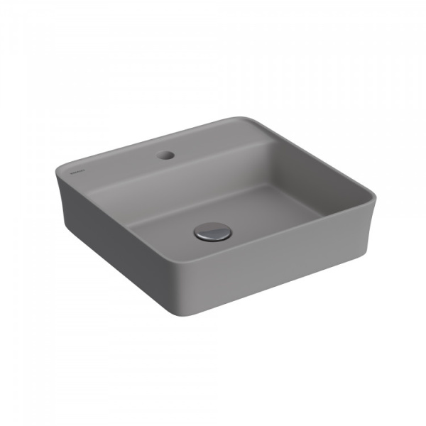 Раковина BERGES EGO SL 45х45 см, матовый серый