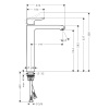 Смеситель Hansgrohe Metris 200 31185000