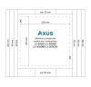 Кухонная мойка Axus LS-5050B