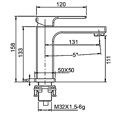 Смеситель Gappo G1018