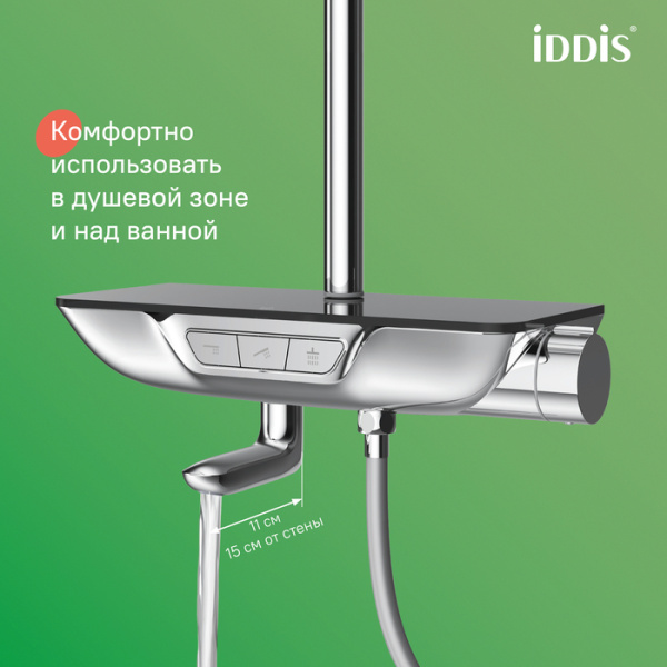 Душевая система Iddis SpaHome SPASBBTi06