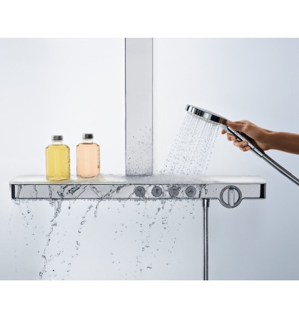 Душевая система термостатическая Hansgrohe Showerpipe 3jet EcoSmart 27029400
