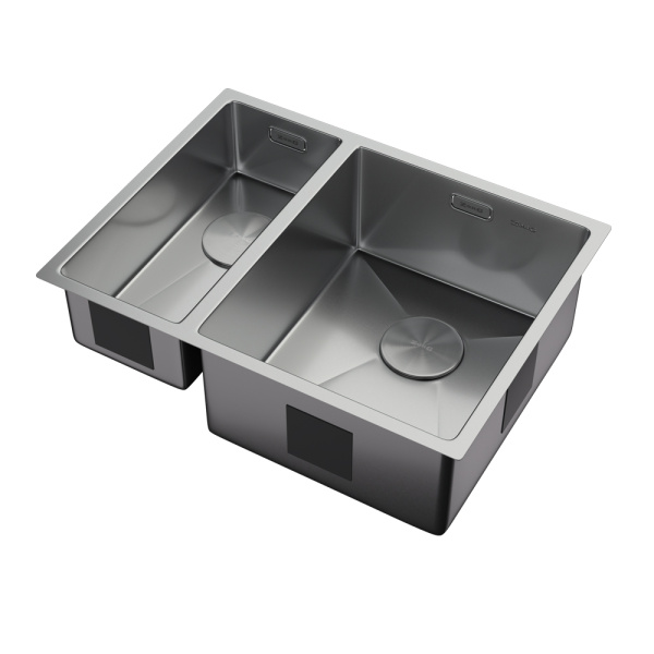 Кухонная мойка Zorg Zerox U/IF-L 60х45 Steel Кухонная мойка Zorg Zerox U/IF-L 60х45 Steel