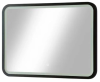 Зеркало Continent Enjoy Black LED 80 80х60