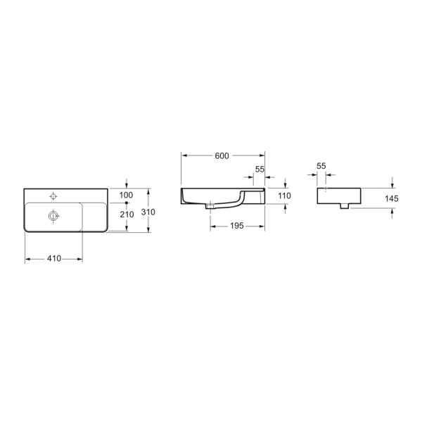 Умывальник Lavinia Boho Bathroom Sink 33311011