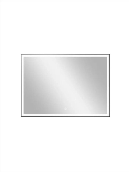 Зеркало Continent Strong Black LED 80/100/120 80х60