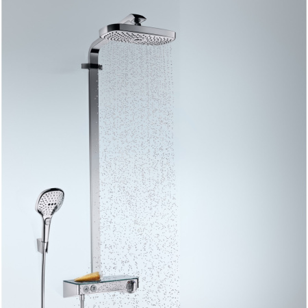 Душевая система термостатическая Hansgrohe Raindance Select Showerpipe 2jet 27126400