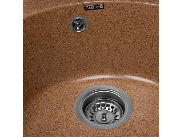 Кухонная мойка Gerhans A05-23 терракот