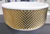 Умывальник Rea Helen Gold White U6978