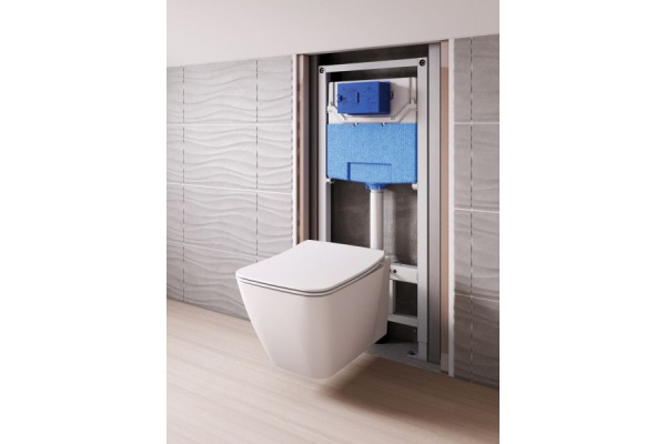 Комплект инсталляции для подвесного унитаза Ideal Standard R020467 с клавишей смыва R0121AA