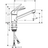 Смеситель Hansgrohe Focus 71809000