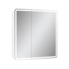 Шкаф зеркальный Equil Soldi с подсветкой LED 80 80х80