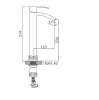 Смеситель Ledeme L71117B