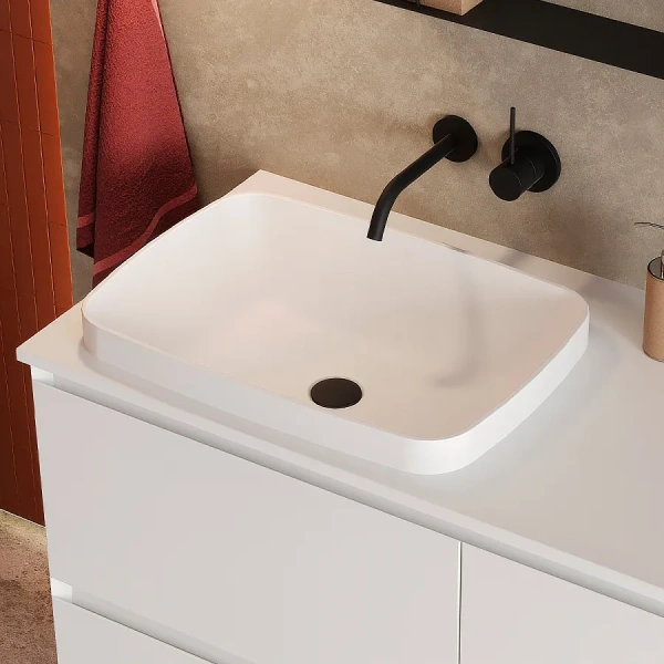 Умывальник Belux Джаз 55х40 Solid Surface