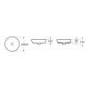 Умывальник Lavinia Boho Bathroom Sink Slim 33311005