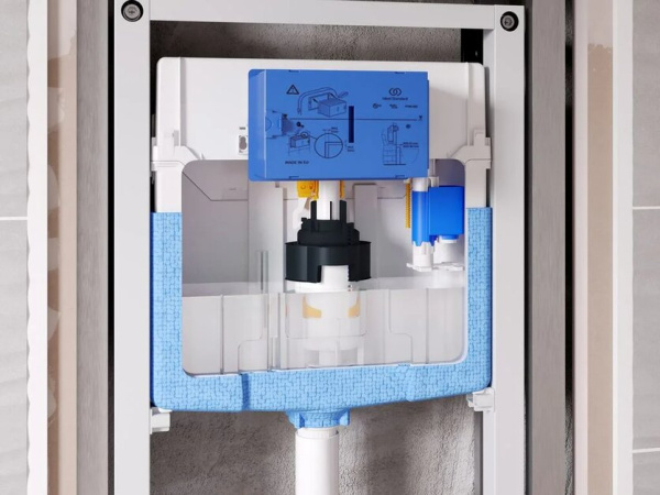 Комплект инсталляции Ideal Standard с унитазом Tesi Aquablade и кнопкой Oleas M3 R0123A6