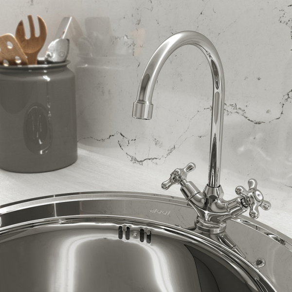 Смеситель для кухни Iddis Jeals 59000T4C+W04 Смеситель для кухни Iddis Jeals 59000T4C+W04