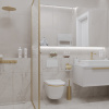 Подвесной унитаз Roxen Antares Gold 530110-01G