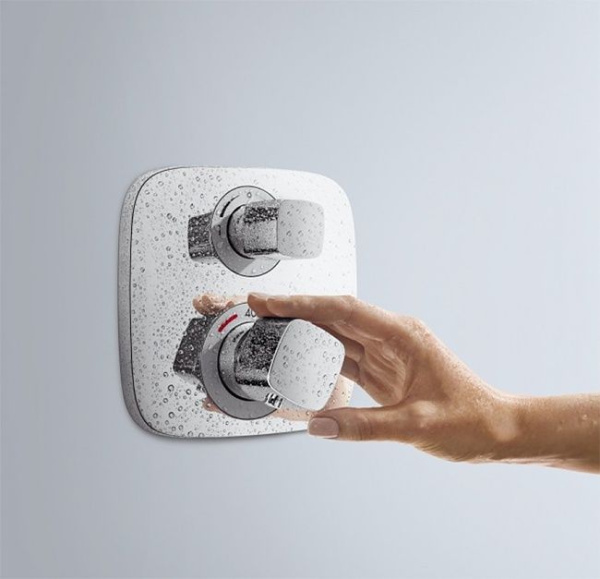 Смеситель встраиваемый термостатический Hansgrohe Ecostat E 15707000