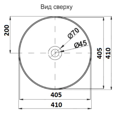 Умывальник CeramaLux 7226SS