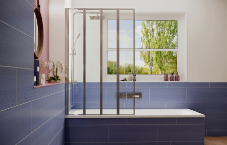 Душевая шторка для ванны Ambassador Bath Screens Левый