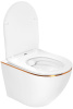 Подвесной унитаз Roxen Antares Gold 530110-01G