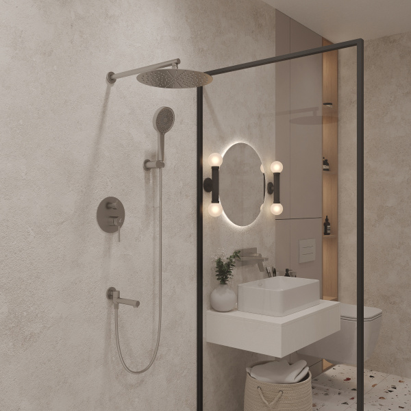 Душевая система встраиваемая Oliveeka OL-939017-BN