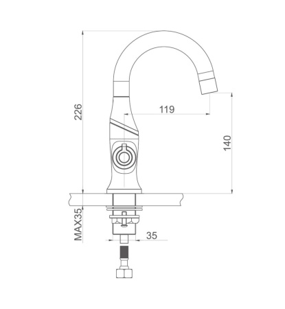 Смеситель Gappo G1049