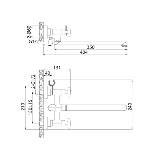 Смеситель для ванны Iddis Acros ACRSBL2i10WA Смеситель для ванны Iddis Acros ACRSBL2i10WA